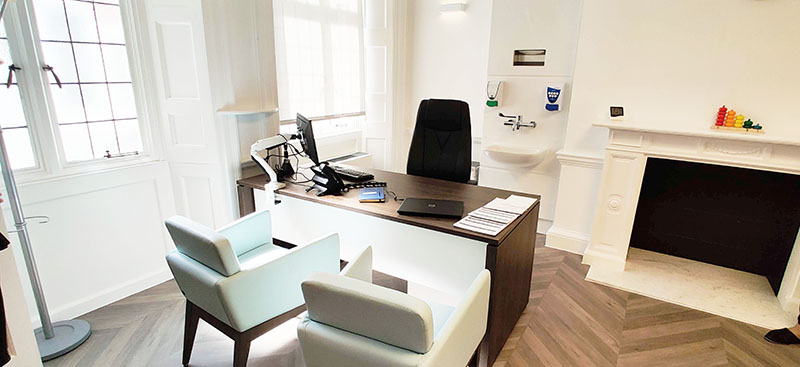 Harley Street consulting room