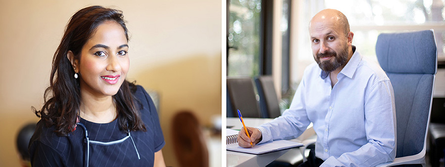 Prof Vik Veer and Dr Natasha Thandrayen, Founders